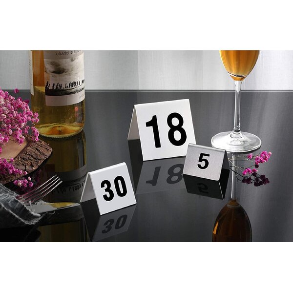 Rustic Wedding Table Number Set Of 15 