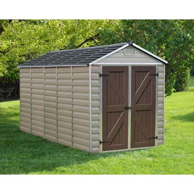 Palram - Canopia Skylight Polycarbonate Storage Shed (Incomplete, Box 1/2 )