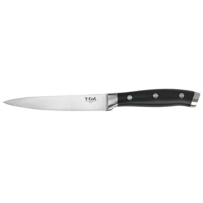 T Fal Zen 84215 Ergonomic Sharp Ceramic 5 Inch Kitchen Santoku Knife With Sheath Walmart Com Walmart Com