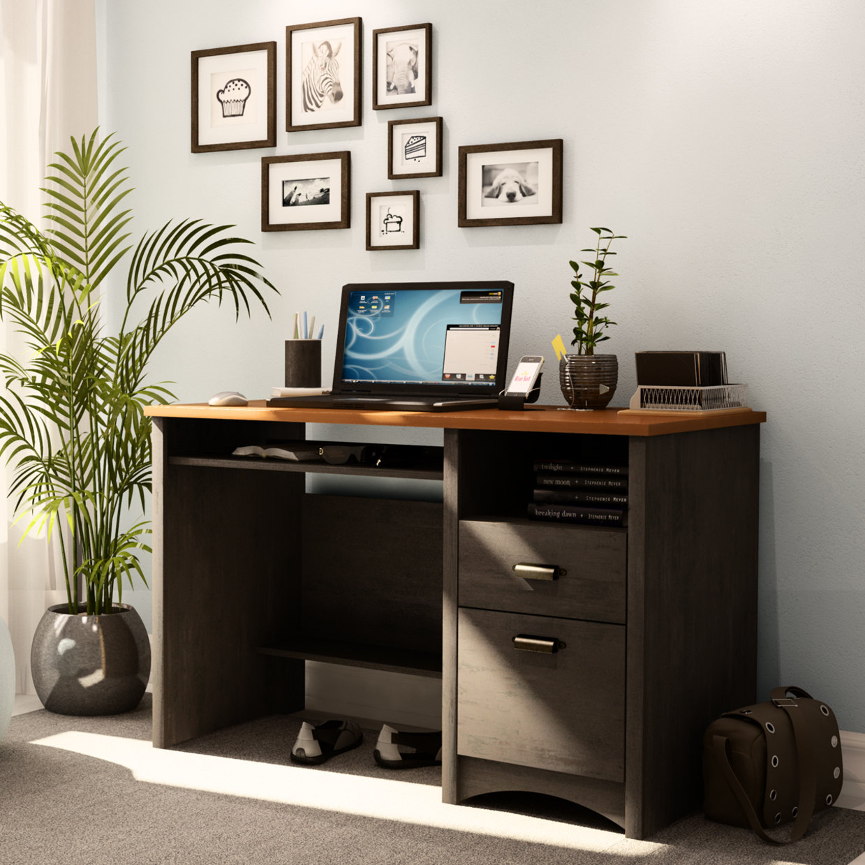 South Shore Gascony Computer Desk & Reviews Wayfair