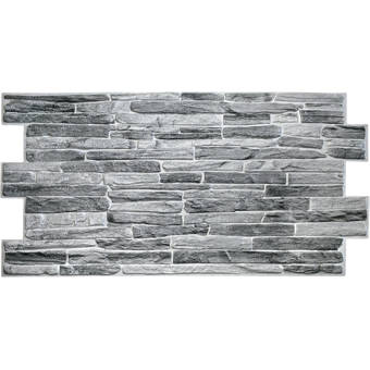 >Dundee Deco Falkirk 3d 38 W X 19 L Vinyl Wall Paneling Reviews Wayfair