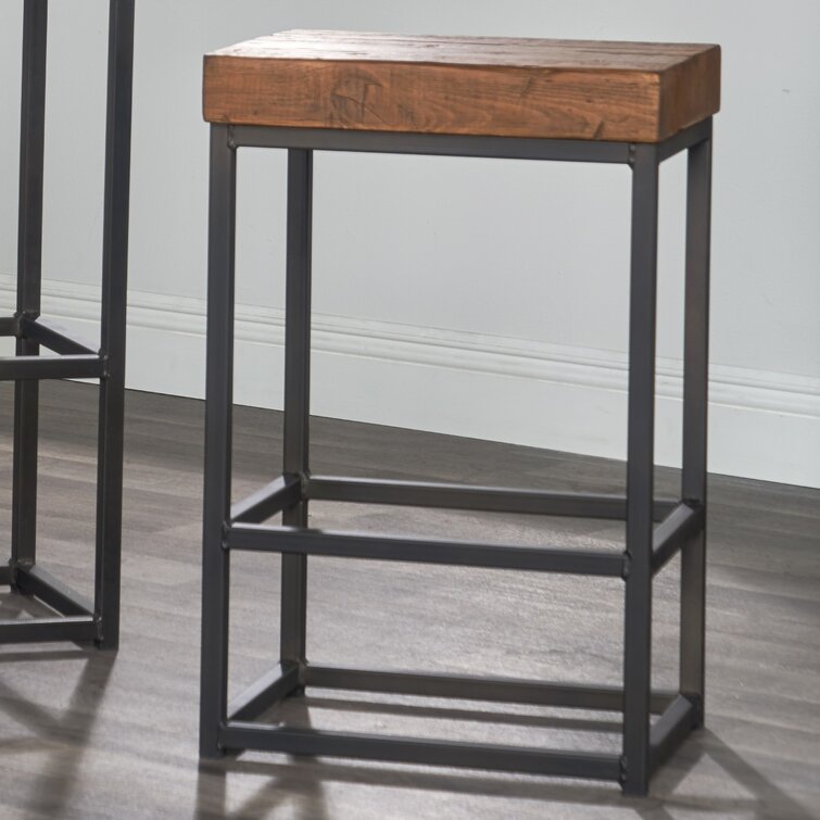 Debby+Solid+Wood+Bar+%26+Counter+Stool