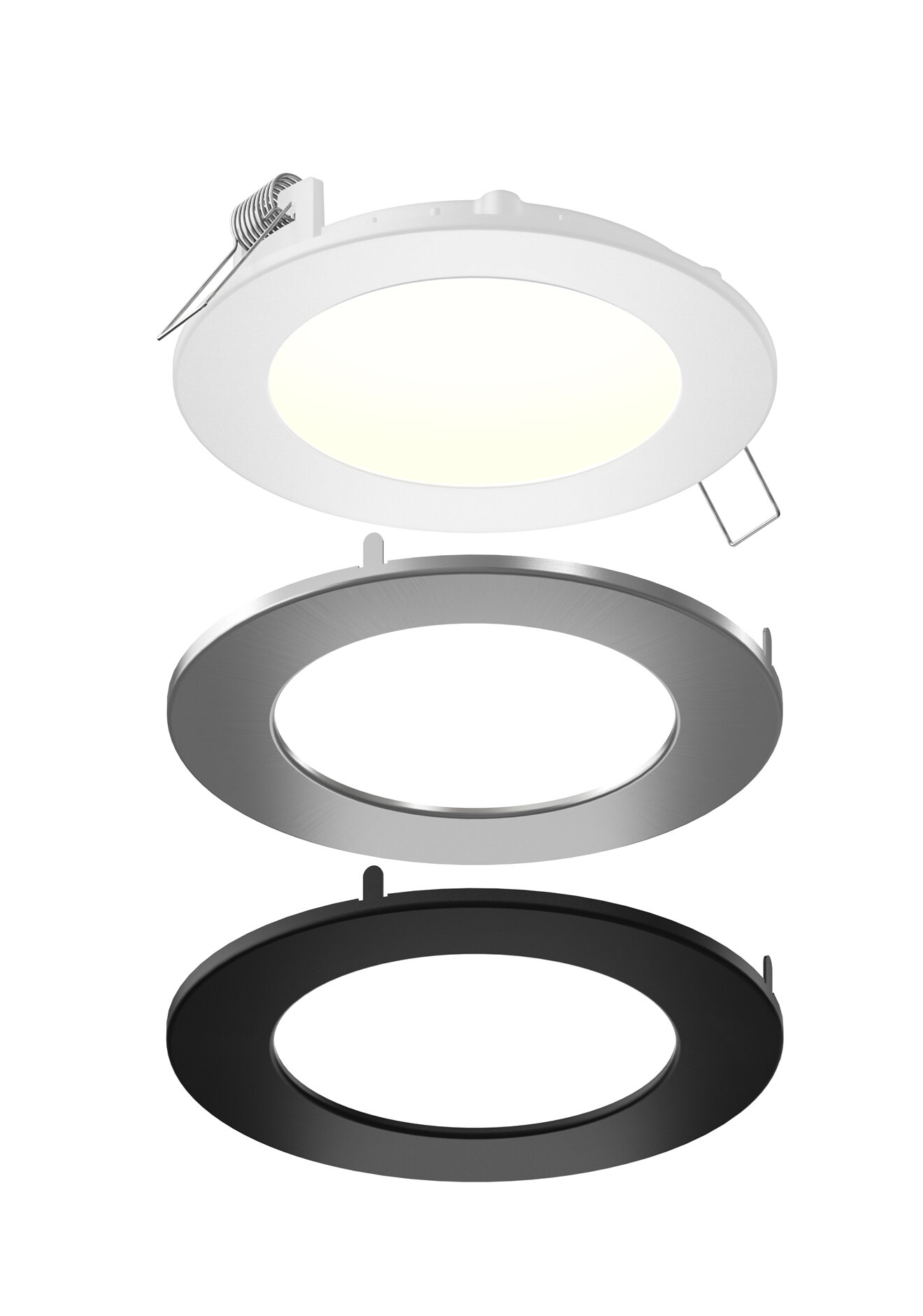 Dals Lighting Aegis Led Panel Light 6 Open Recessed Lighting Kit