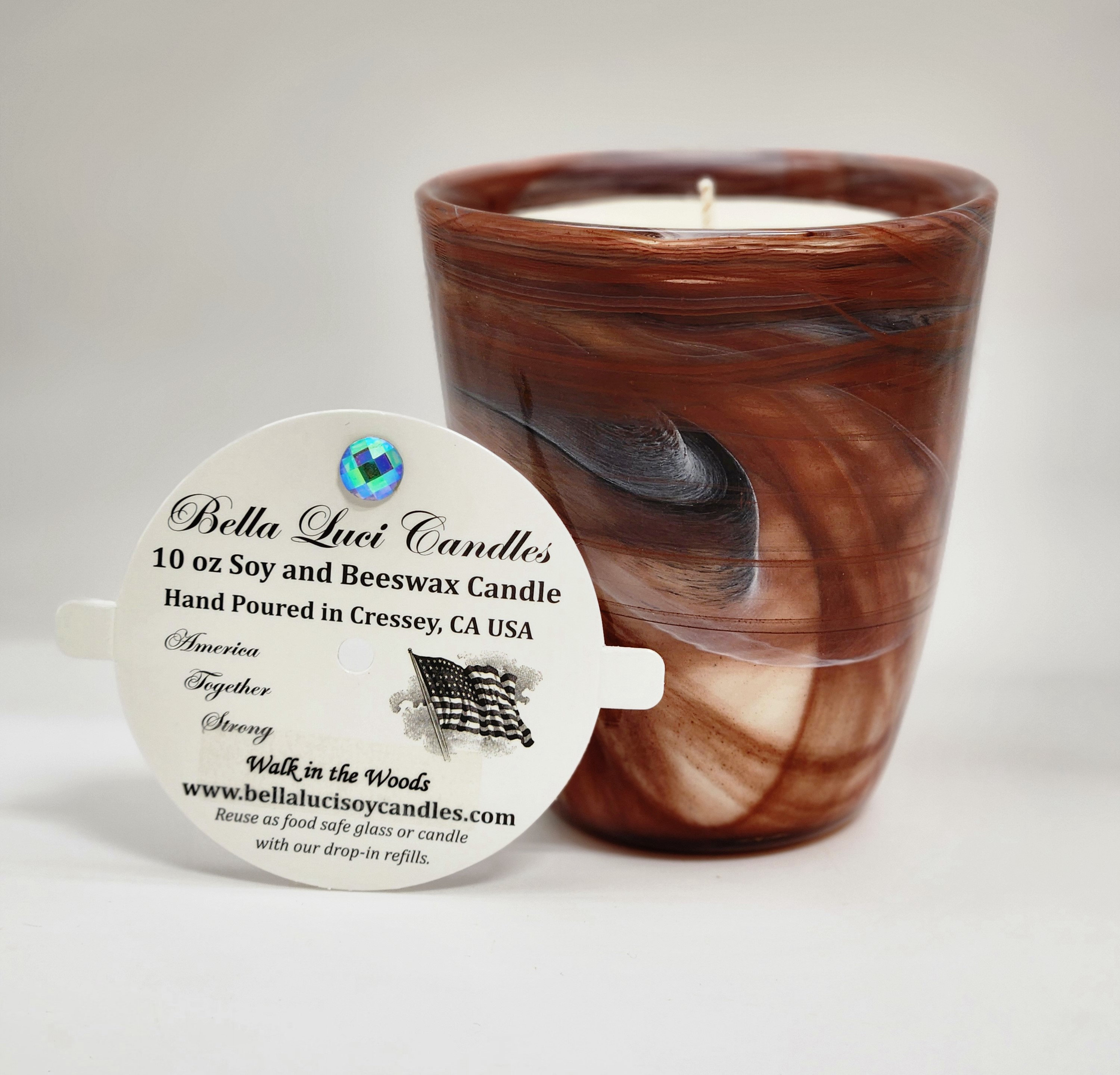 Bella Luci Candles, LLC Walk in the Woods Scented Jar Candle Wayfair