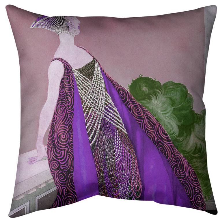 purple pillow insert