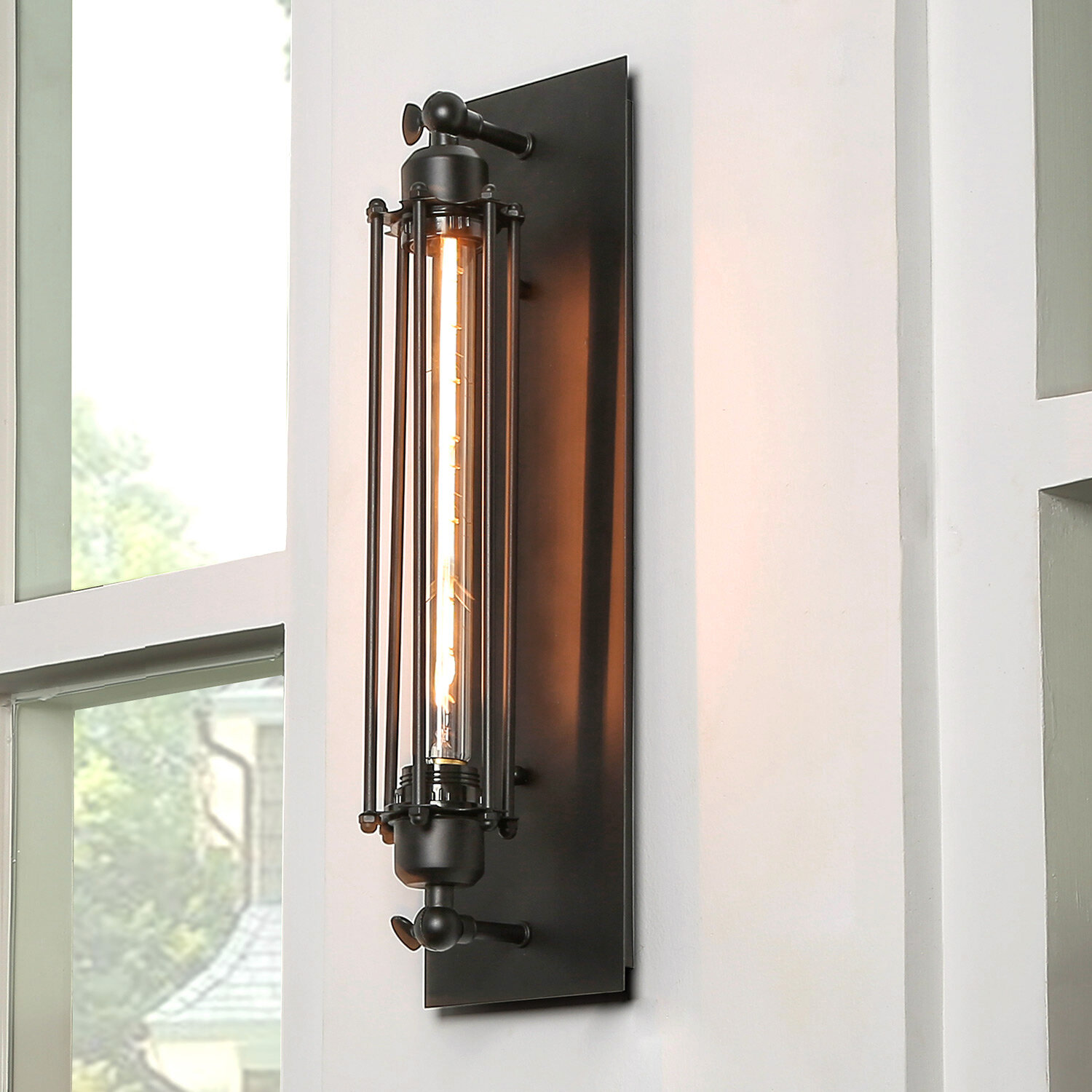 slender wall sconce