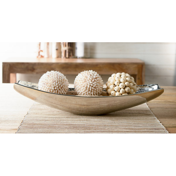 Orren Ellis Winne Oblong Aluminum Decorative Bowl Reviews