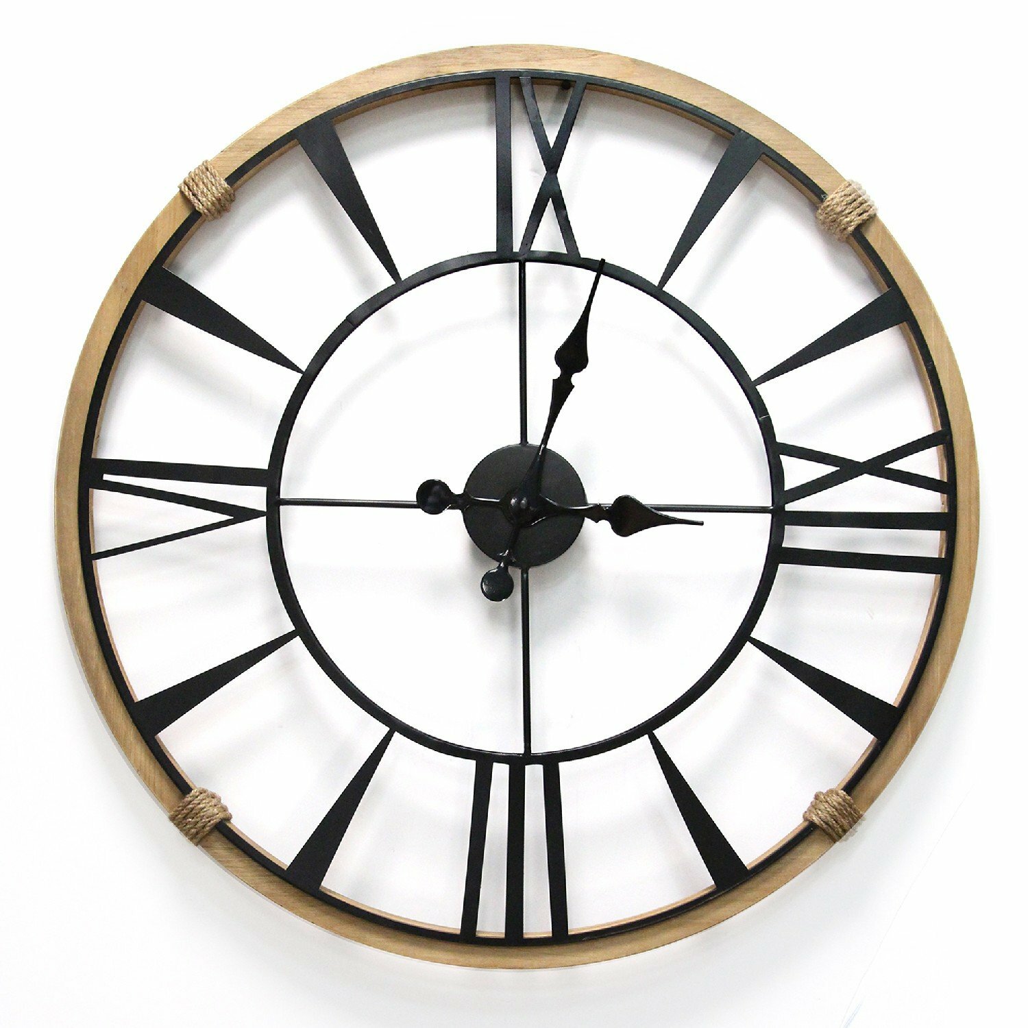 Gracie Oaks Oversized Nergis 2953 Wall Clock Wayfair