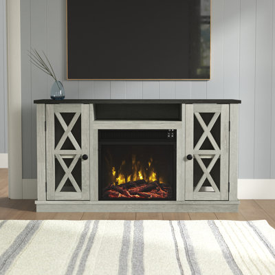 Alani TV Stand for TVs up to 50" with Fireplace Included