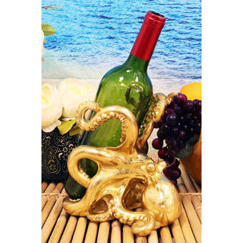 Millwood Pines Seychella Snow Wolf 1 Bottle Tabletop Wine Bottle Rack Wayfair