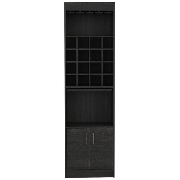 Latitude Run® Dinin Bar Cabinet Carbon & Reviews | Wayfair.ca