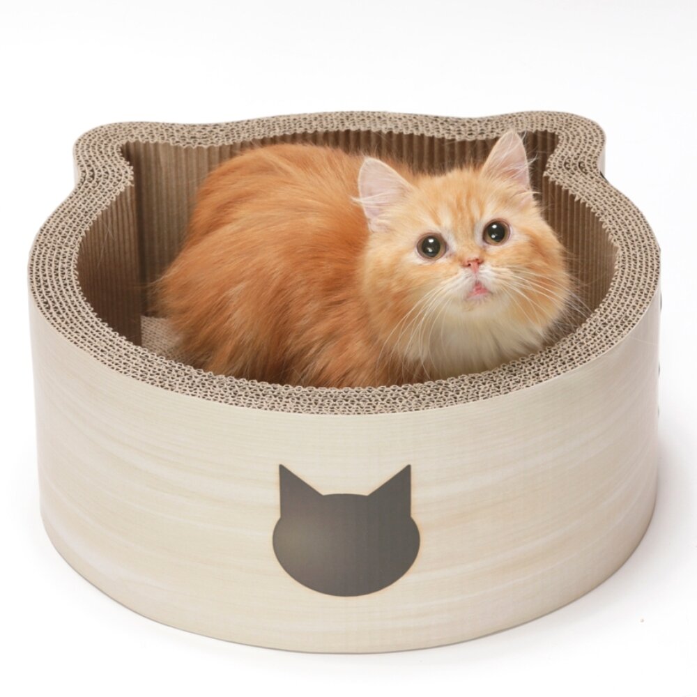 cat shaped scratcher