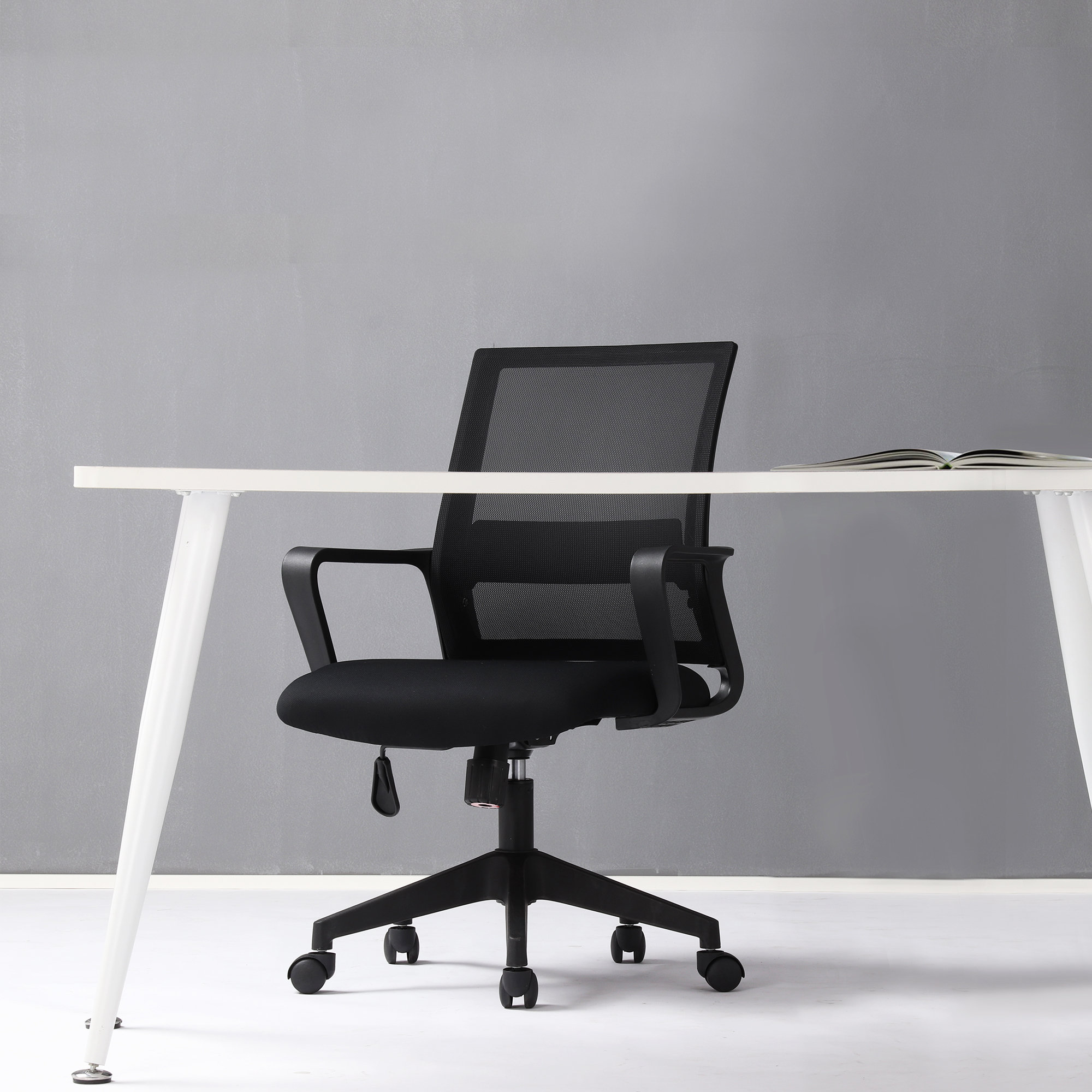 Neo Chair Office Chair Computer Desk Chair Gaming Bulk Business Ergonomic Mid Back Cushion Lumbar Support Wheels Comfortable Black Grey Mesh Racing Seat Adjustable Swivel Rolling Executive Wayfair