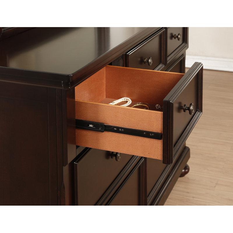 Breakwater Bay Jaimes 7 Drawer Dresser With Mirror Wayfair