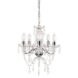 5-Light Crystal Chandelier