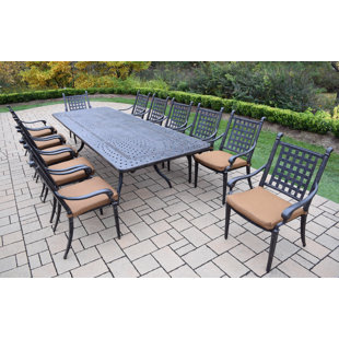Go to store & view more images Vandyne 13 Piece Dining Set with Cushions by Darby Home Co