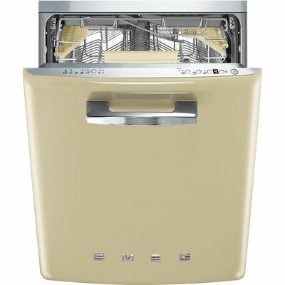 SMEG Approx 26" 43 dBA Dishdrawer Dishwasher Finish: Cream