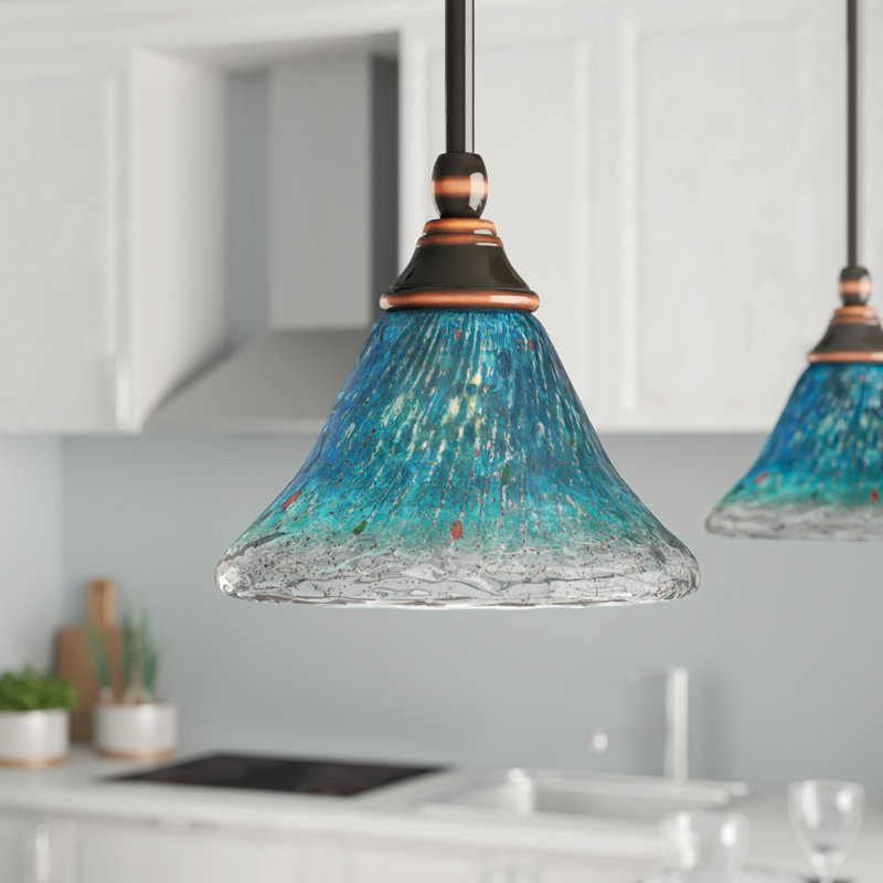 Winston Porter Sandberg 1 Light Single Bell Pendant Reviews Wayfair