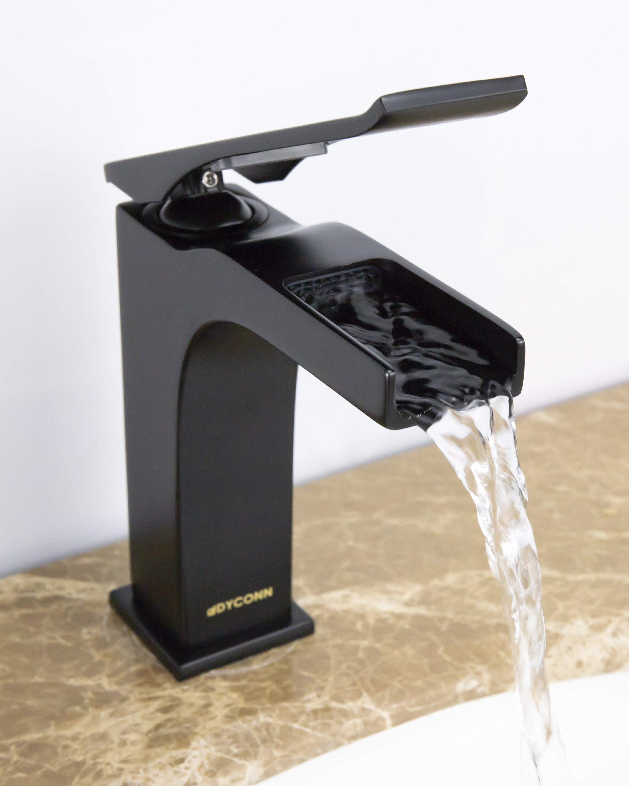 dyconn waterfall bathroom sink faucet