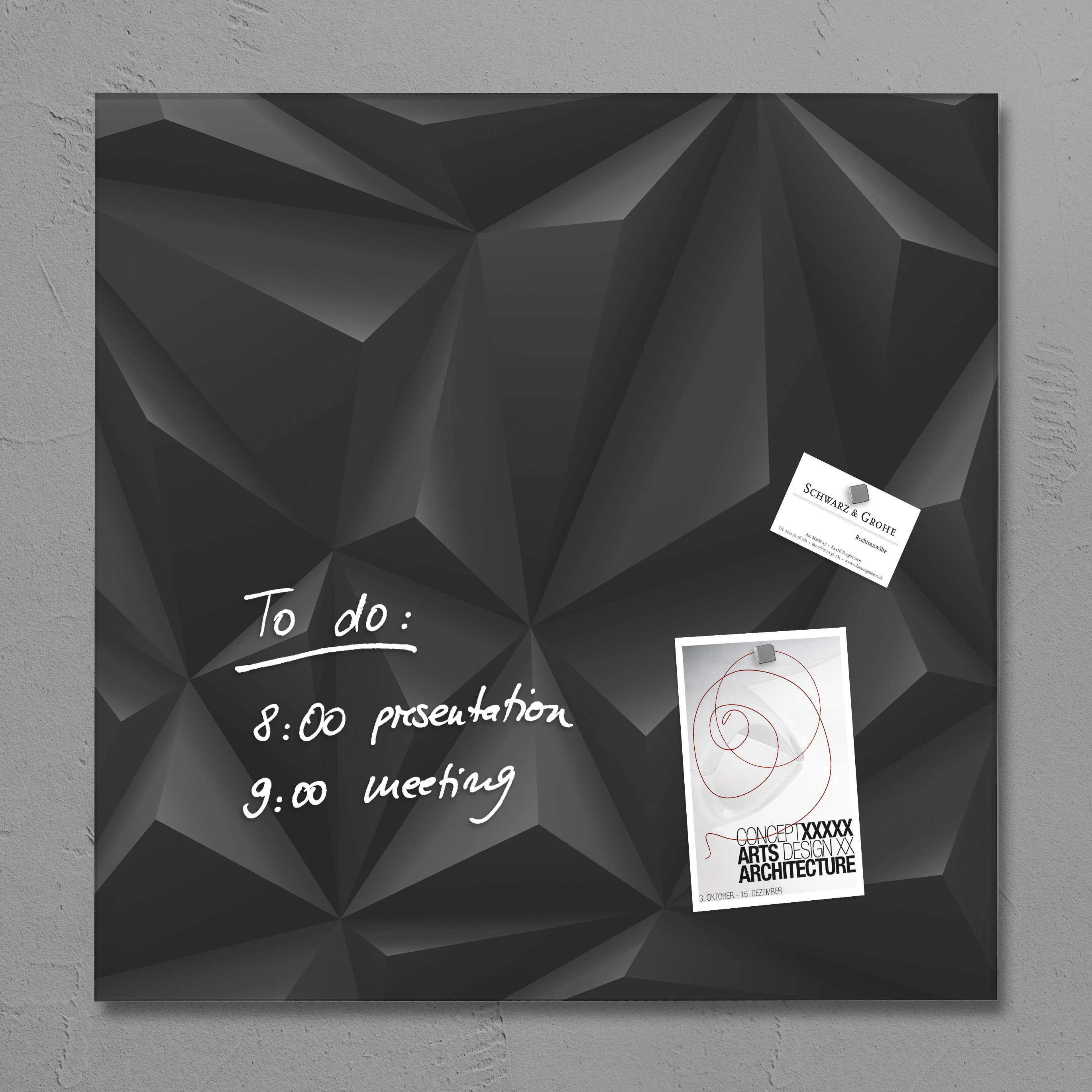 Sigel Wall Mounted Dry Erase Board & Reviews Wayfair