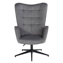 wayfair lourdes velvet task chair