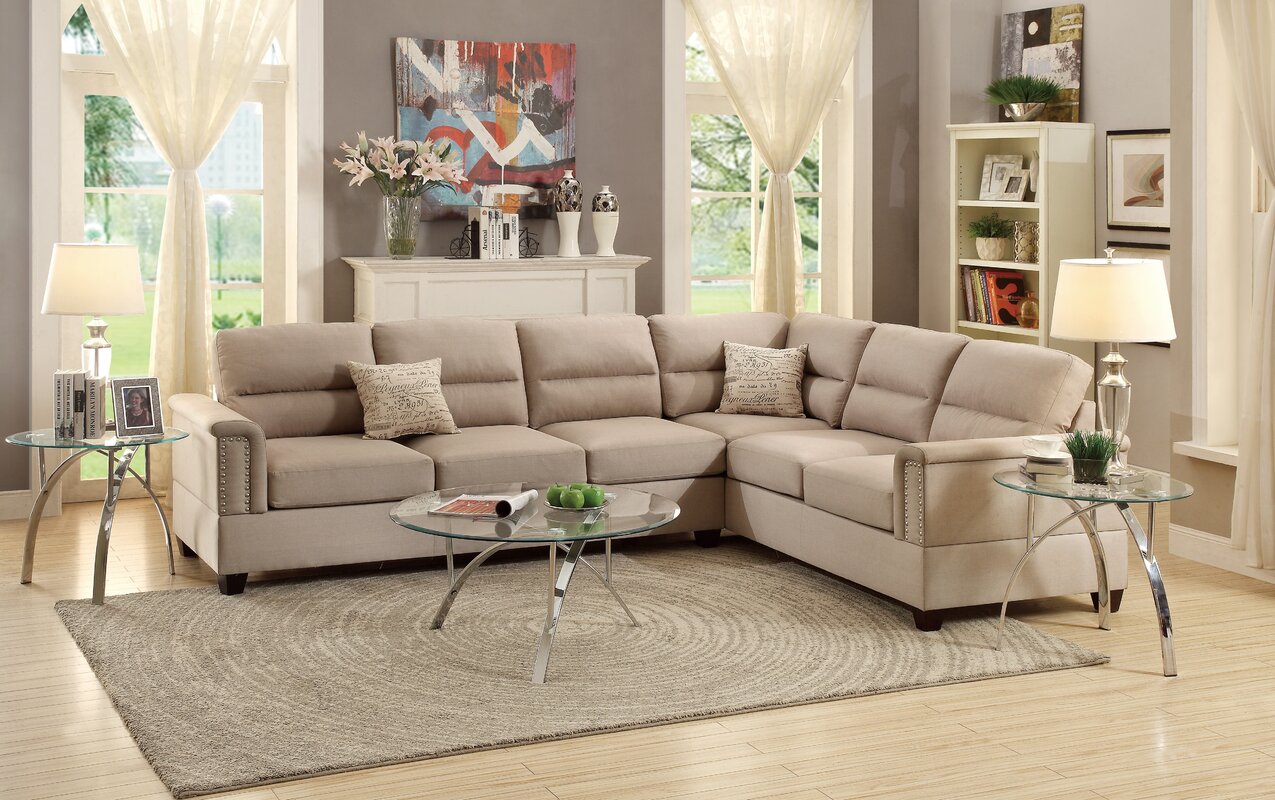 A&J Homes Studio Carley Sectional Sofa
