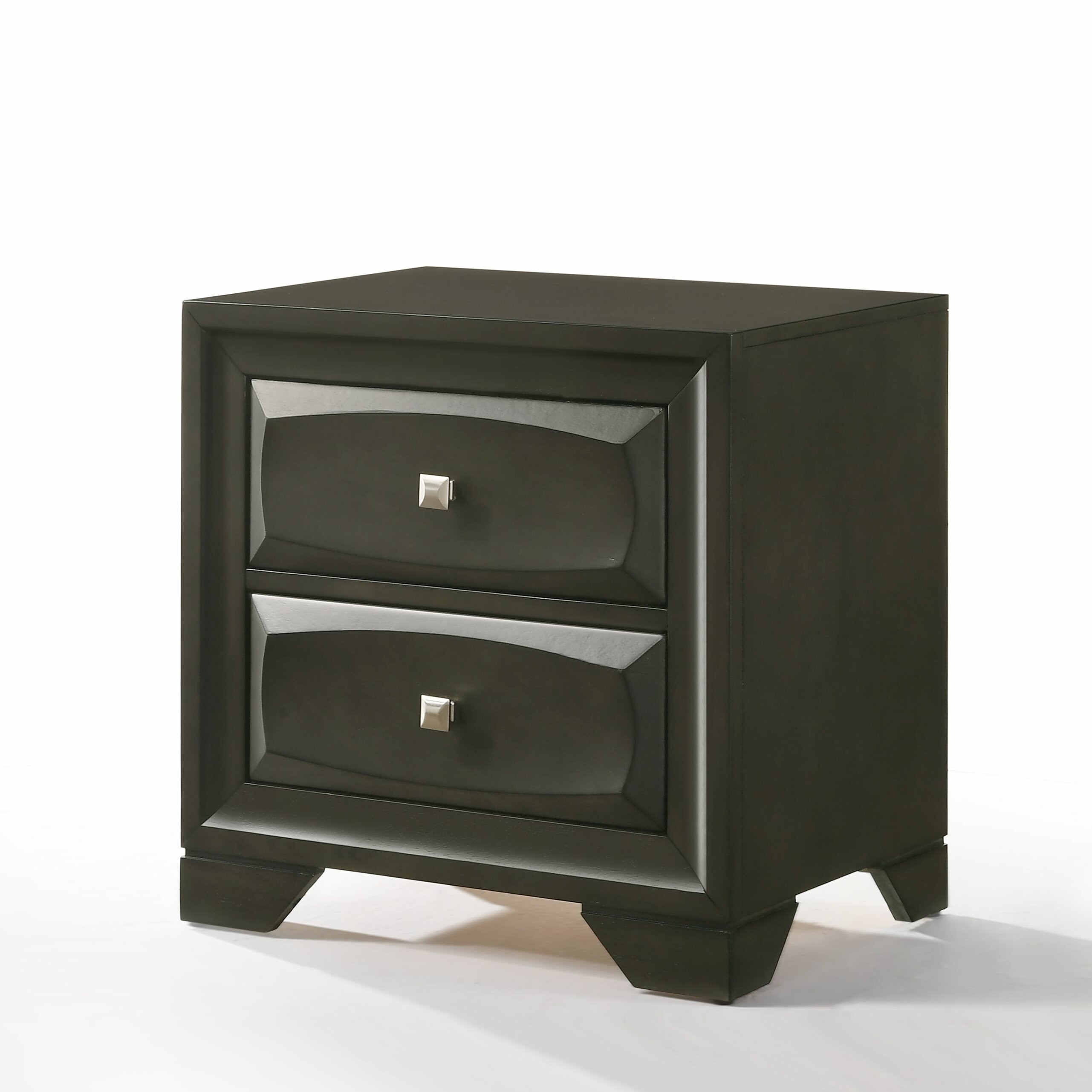 Latitude Run Soteris Nightstand In Antique Grey Wayfair Ca