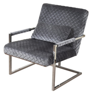 Go to store & view more images Orren Ellis Stockstill Cantilever Armchair