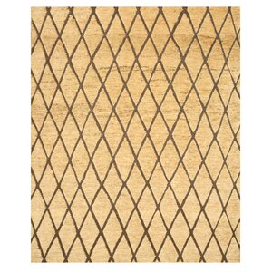 Koratla Hand-Knotted Ivory Area Rug