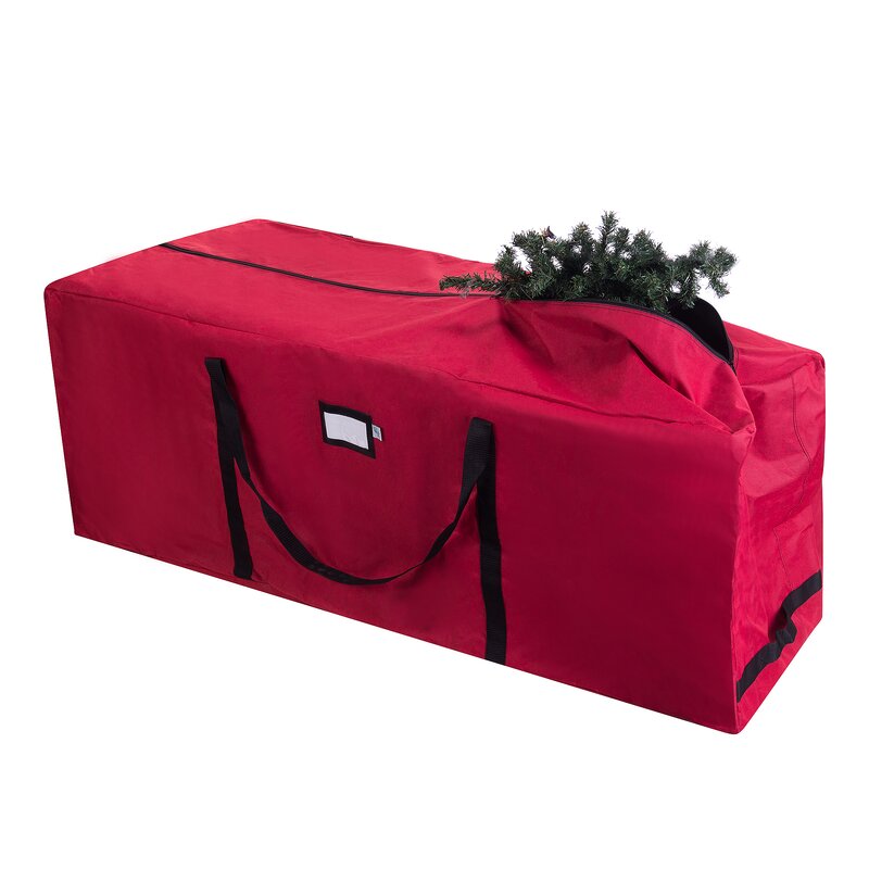 The Holiday Aisle® Rolling Christmas Tree Storage Bag & Reviews | Wayfair