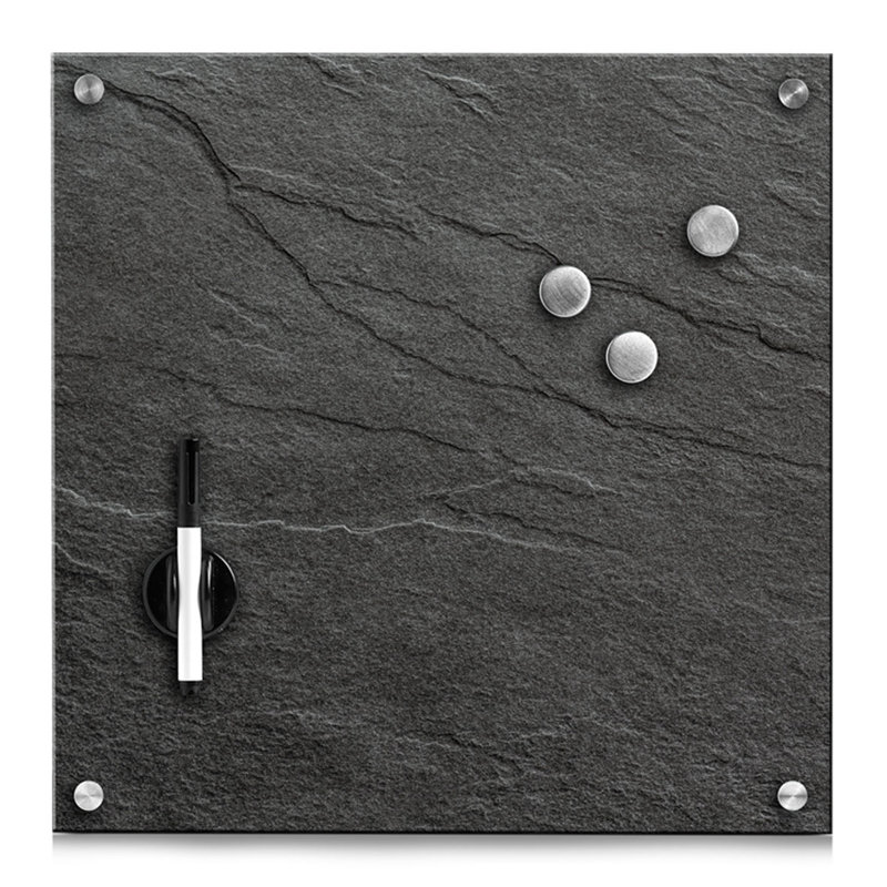 Williston Forge Schiefer Slate Magnetic Memo Board Reviews Wayfair Co Uk