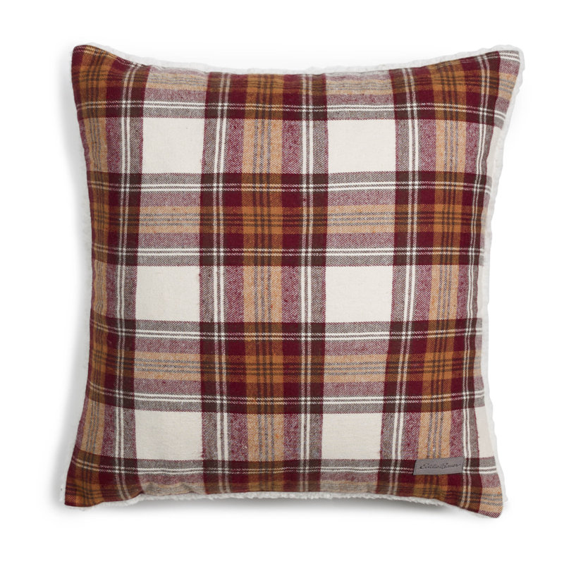 Eddie Bauer Edgewood Plaid Cotton Throw Pillow Reviews Wayfair