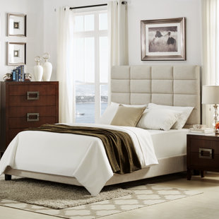 Go to store & view more images Brayden Studio Rose Upholstered Platform Bed