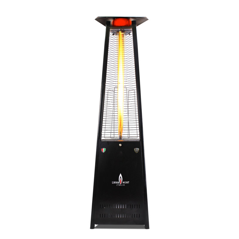 Lava Heat Lite Flame Tower 56,000 BTU Propane Patio Heater Wayfair
