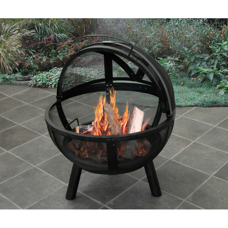 Landmann Ball Of Fire Steel Wood Burning Fire Pit Reviews Wayfair