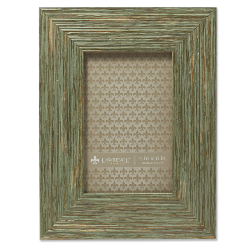 Concepts 4X6 Seashell Decorated White Colored Metal Picture Frame