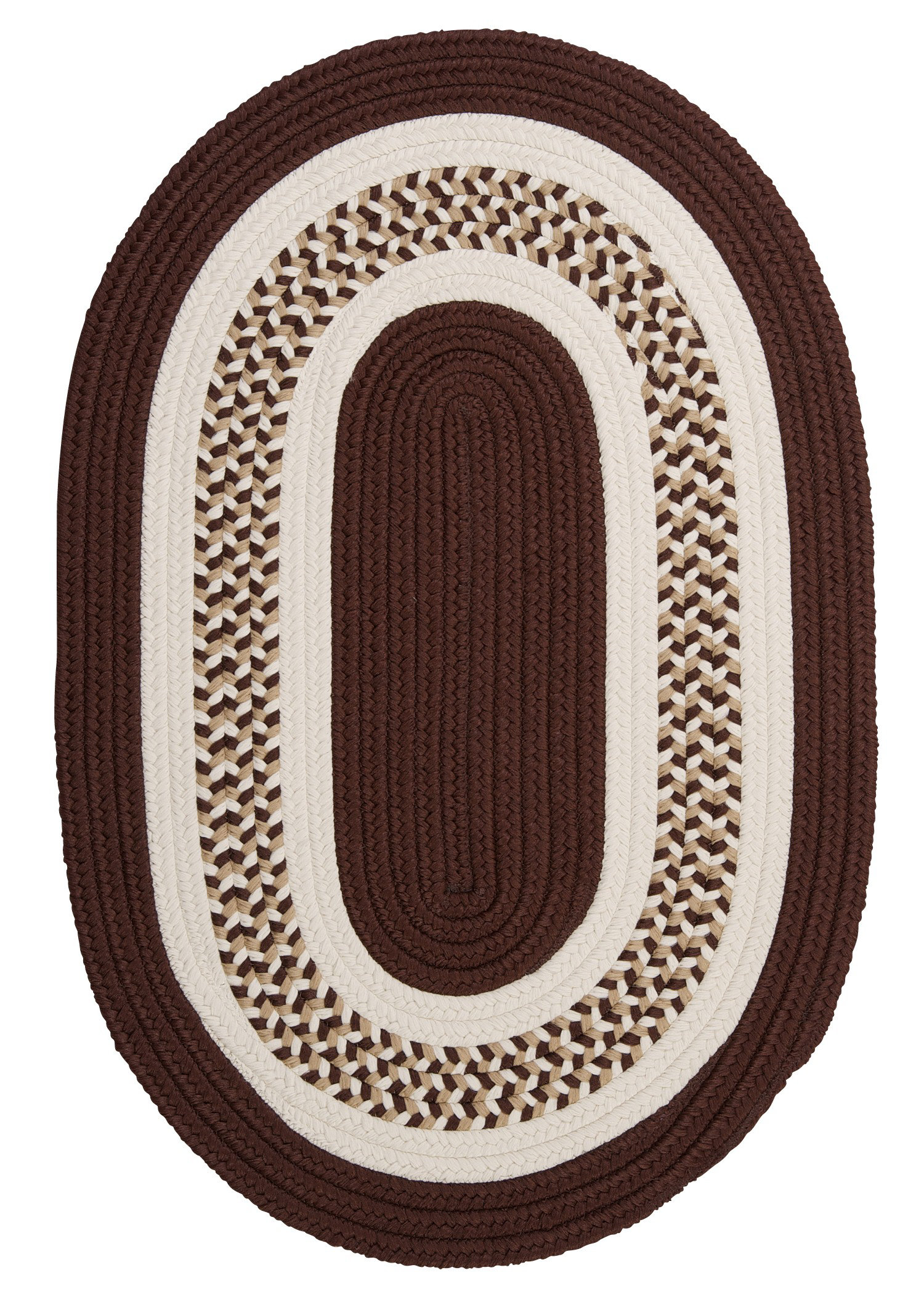 August Grove® Bloxom Indoor / Outdoor Reversible Area Rug Brown Wayfair