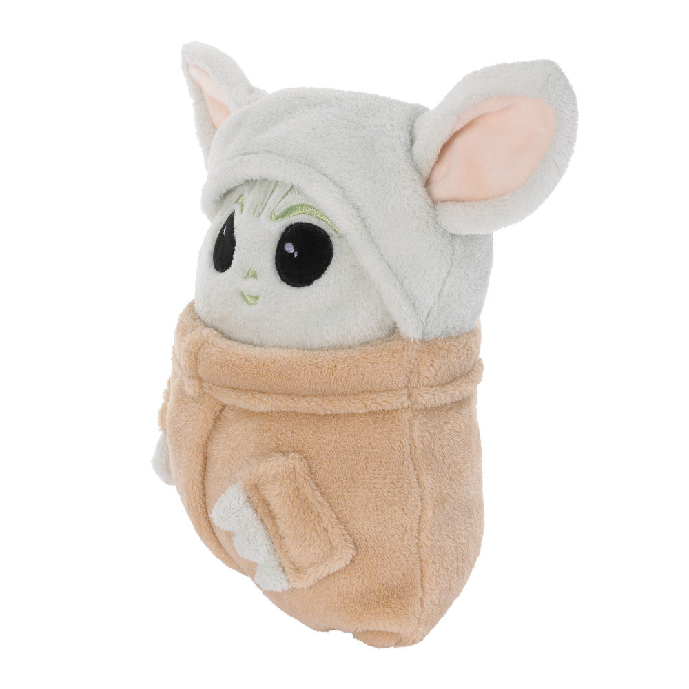 stuffed animal with blanket inside