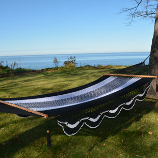 Go to store & view more images Wiltshire Handwoven Double Tree Hammock by Freeport Park