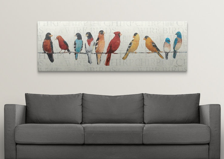 Great Big Canvas The Usual Suspects Birds On A Wire Avery