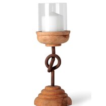 Tall Large Wood Candle Holders You Ll Love In 2021 Wayfair