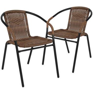 anacely stacking patio dining side chair