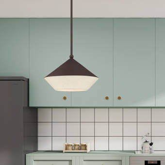 George Oliver Bannon 1 Light Single Drum Pendant Wayfair