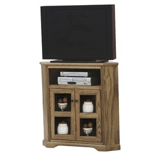 Glastonbury Solid Wood Corner TV Stand For TVs Up To 43 Inches By Loon Peak