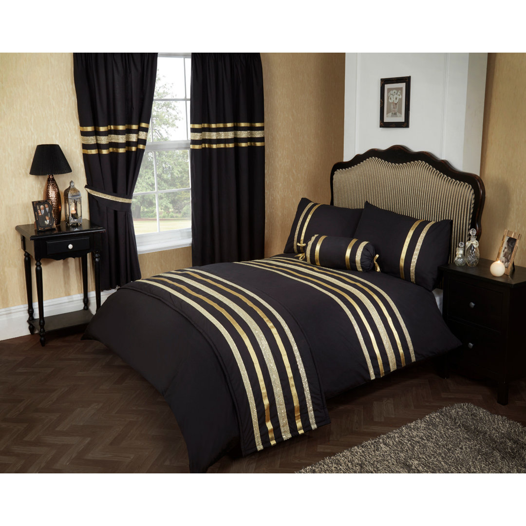 Canora Grey Gardinen-Set Fassbender mit Kräuselband, halbtransparent