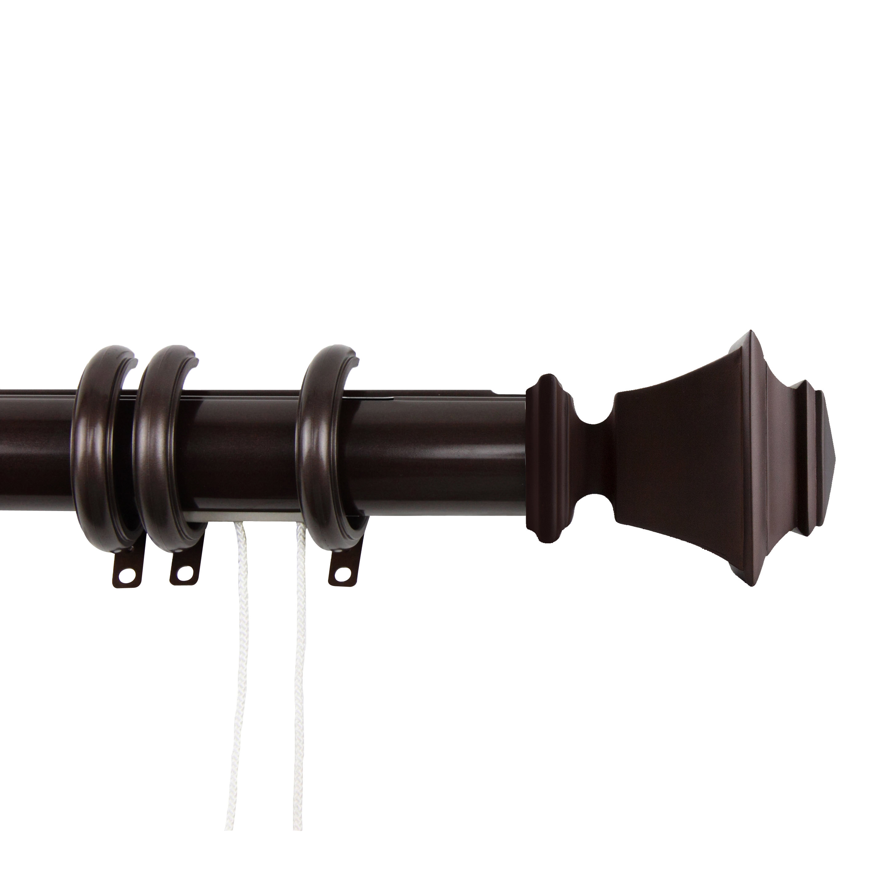 Canora Grey Leeann Bach Decorative Traverse Single Rod Wayfair