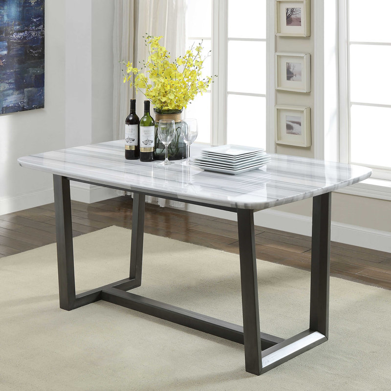 Latitude Run Aguste Dining Table Wayfair