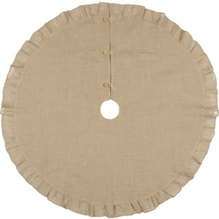 Christmas Tree Skirts You Ll Love Wayfair Jute Burlap Tree Skirt