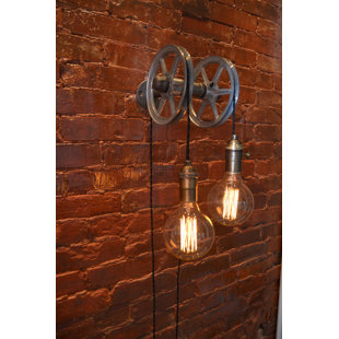 Barn Pulley Light Wayfair 2 Light Wall Pulley