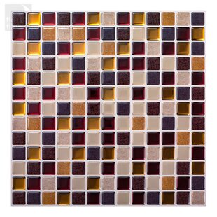 Tic Tac Tiles 30 cm x 30 cm 10 Láminas Damasco Mármol Gris 3D Azulejos Adhesivo Patrón Pegatinas para azulejos de la pared para Cocina y Baño 